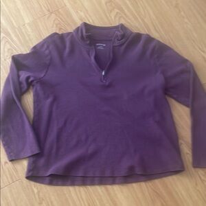 Orvis Purple/burgundy Women's Sweatshirt size large